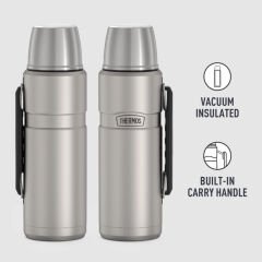 Thermos SK2010 Stainless King Large Matte 1.2 LT Stainless Steel