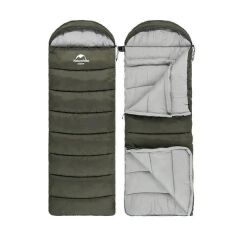 Naturehike U350 Zarf Tarzı Kapüşonlu Uyku Tulumu -13°C Kahverengi